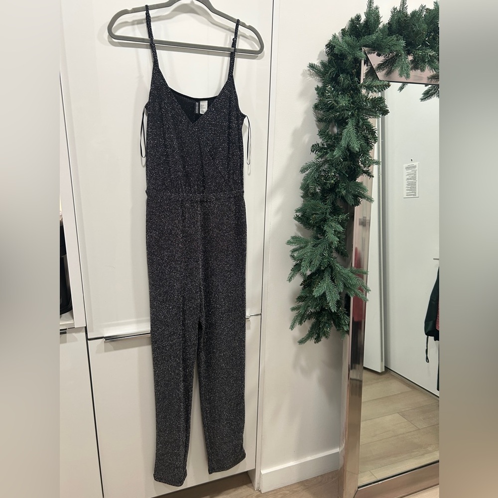 Black sparkly jumpsuit